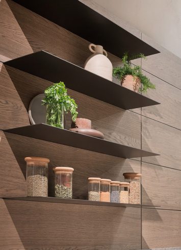 Estantes con anclaje oculto