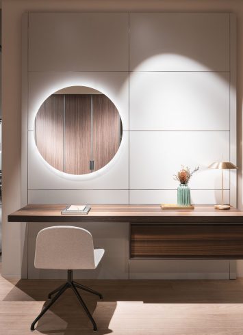 Escritorio suspendido